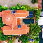 Aerial of House